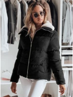 Dámská zimní manšestrová bunda TRENDYGLAM černá FashionStreet TY4357