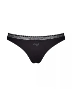 sloggi GO Ribbed R Brazil C2P - BLACK - SLOGGI BLACK - SLOGGI