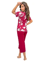 Pyžamo Donna Brigitte s 3/4 rukávy, velikosti M–2XL Pyžamo Donna Brigitte s 3/4 rukávy, velikosti M–2XL