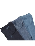 Ponožky Puma Sneaker Plain, balení po 3 kusech, tmavě modré, modré 938624 22 Ponožky Puma Sneaker Plain, balení po 3 kusech, tmavě modré, modré 938624 22