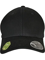 Flexfit 110OC 6 panelová kšiltovka z bio bavlny 55.10OC black
