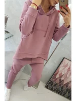 Sada kalhot Baggy tmavě růžová