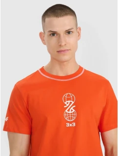 Pánské tričko s potiskem 4F 4FRSS25TTSHM3092-70S pánské