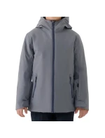 Chlapecká lyžařská bunda 4F M0820 tmavě šedá 4FJWAW25TTJAM0820 23S