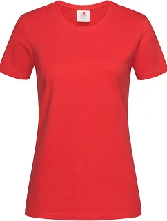 Stedman Comfort T Women Dámské tričko z těžké bavlny 05.2160 scarlet red