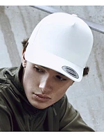 Flexfit 7707 5 panelová Snapback kšiltovka 55.7707 mars red