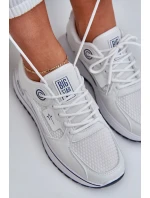 Sportovní Boty Tenisky Dámské Big Star NN274A103 HI-POLY SYSTEM Bílá-Námořnická