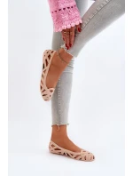 Dámské nahé boty Salam Gumové baleríny Dámské nahé boty Salam Gumové baleríny