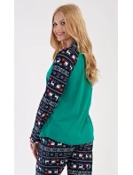 Dámské pyžamo dlouhé Holly Jolly Dámské pyžamo dlouhé Holly Jolly