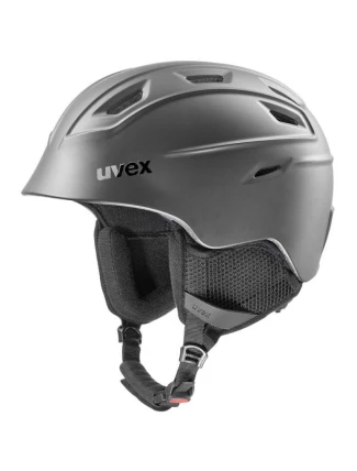 Lyžařská přilba Unisex uvex fierce s odnímatelným antialergickým polstrováním šedá (56/6/225/20) Lyžařská přilba Unisex uvex fierce s odnímatelným antialergickým polstrováním šedá (56/6/225/20)