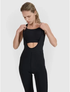 Dámské cyklistické legíny s gelovou pěnou a šlemi 4F 4FWSS25TFTIF331-20S