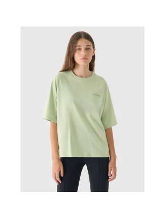 Dámské tričko oversize s potiskem 4F 4FRAW24TTSHF2583-43S