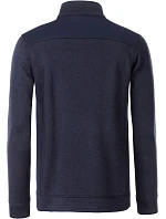Daiber JN 864 Pánská pracovní fleece bunda 1/2 zip - Strong 02.0864 navy/navy