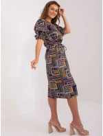 LK SK 507468 šaty.75P grafit LK SK 507468 šaty.75P grafit