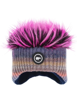 Dětská zimní čepice Eisbar Keke Cocker MÜ z merino vlny, vícebarevná (E71092/454)