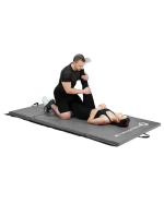 Šedá skládací gymnastická matrace 2400x1200x50mm HMS MGS01 Šedá skládací gymnastická matrace 2400x1200x50mm HMS MGS01