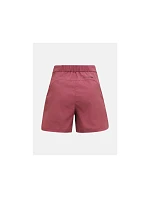 Dámské šortky PEAK PERFORMANCE Iconiq Tech Shorts, červené Dámské šortky PEAK PERFORMANCE Iconiq Tech Shorts, červené
