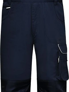Daiber JN 879 (42-60) Pracovní kalhoty s laclem - Solid 02.879M navy