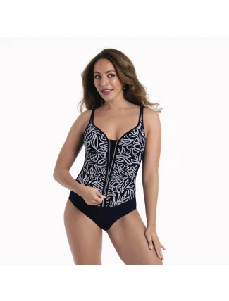 Style Tarja jednodílné plavky 7474 marine-bílá - Anita Classix