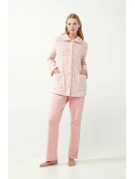 Vamp - Krátký župan s knoflíky 21421 - Vamp Vamp - Krátký župan s knoflíky 21421 - Vamp