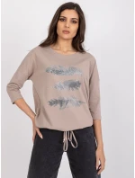 Halenka RV BZ 0226.34P tmavě lila