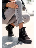 Dámské zateplené semišové kotníkové boty Jailina Trapper Dámské zateplené semišové kotníkové boty Jailina Trapper