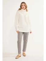 Svetr Golf SWEB400 s nadýchanými rukávy bílý - Monnari