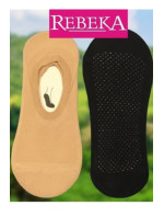 Dámské bambusové ponožky mokasínky s ABS