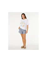 Dámské tričko RIP CURL Poolside Heritage Tee, bílé