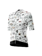 Dámský cyklistický dres Rockbros 15110005005 s krátkým rukávem, velikost L – bílý Dámský cyklistický dres Rockbros 15110005005 s krátkým rukávem, velikost L – bílý