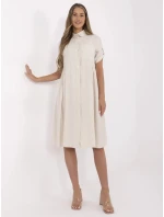 Šaty MI SK A2275.09 béžové Šaty MI SK A2275.09 béžové