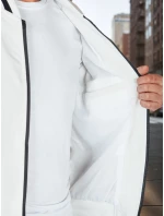 Pánská přechodná bunda bomber bílá FashionStreet TX5025