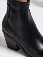 Dámské podzimní černé boty FashionStreet ZY1018