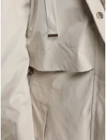 Dámská přechodná bunda parka béžová FashionStreet TY5557