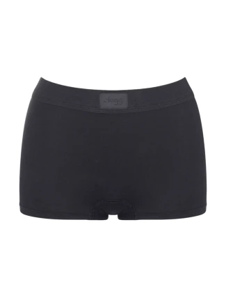 Dámské kalhotky Double Comfort T Short - BLACK - černé 0004 - SLOGGI