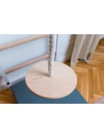 Gymnastický stůl ze dřeva a kovu s dřevěnou tyčí a příslušenstvím lavice 211W A204 pro děti