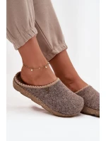 Domácí Obuv Dámské Pantofle Inblu ED000031 Béžové