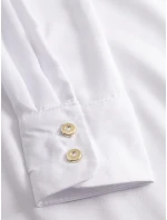 Dámská noční košile Bella White-Gold - Momenti Per Me