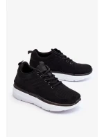 Dámská šněrovací sportovní obuv Černá Lavarone