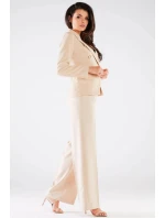 Dámské kalhoty A442 Béžová - Awama Dámské kalhoty A442 Béžová - Awama