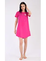 Dámská noční košile s krátkým rukávem I love you Dámská noční košile s krátkým rukávem I love you