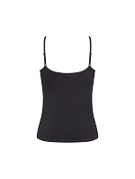 Dámské tílko GO Sense Spaghetti Top - BLACK - černé 0004 - SLOGGI Dámské tílko GO Sense Spaghetti Top - BLACK - černé 0004 - SLOGGI