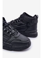 Pánské Tenisky Z Eko Kůže Big Star OO174004 Černé Pánské Tenisky Z Eko Kůže Big Star OO174004 Černé