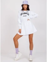 Šaty DHJ SK 15657.08P bílé