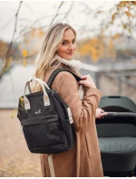 Dámský batoh na kočárek Engelis Manna Black Dámský batoh na kočárek Engelis Manna Black