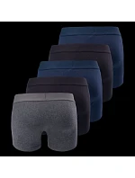 Pánské boxerky RAVOR 5PACK černo-modré mix - Martes Pánské boxerky RAVOR 5PACK černo-modré mix - Martes