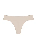 Dámská tanga Body Make-Up Illusion String EX - BROWN - sv. hnědé 00NZ - TRIUMPH
