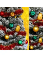 DEKORATIVNÍ PLASTOVÁ CETKA BEZPEČNÁ 7KS BANÁNOVÁ SLÍDA