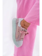 Zdobené sneakersy na platformě GOE RR2N4009 Multikolor Zdobené sneakersy na platformě GOE RR2N4009 Multikolor