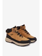 Pánské zateplené trekingové boty Lee Cooper – camel